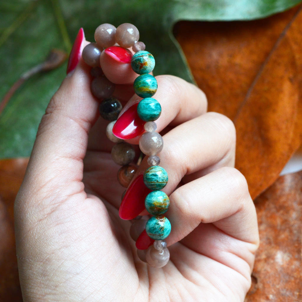 Moon earth sea Armband