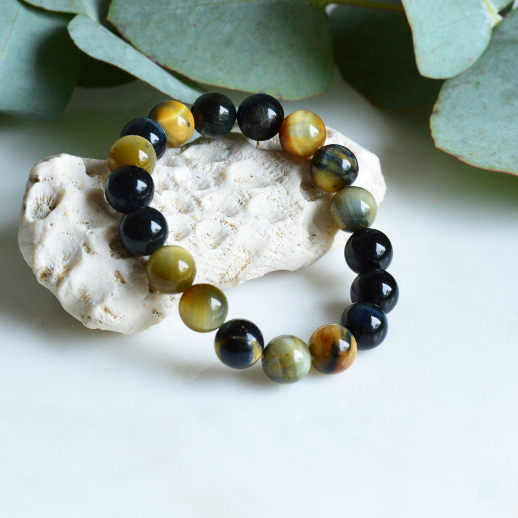 Tigerauge Armband 9mm