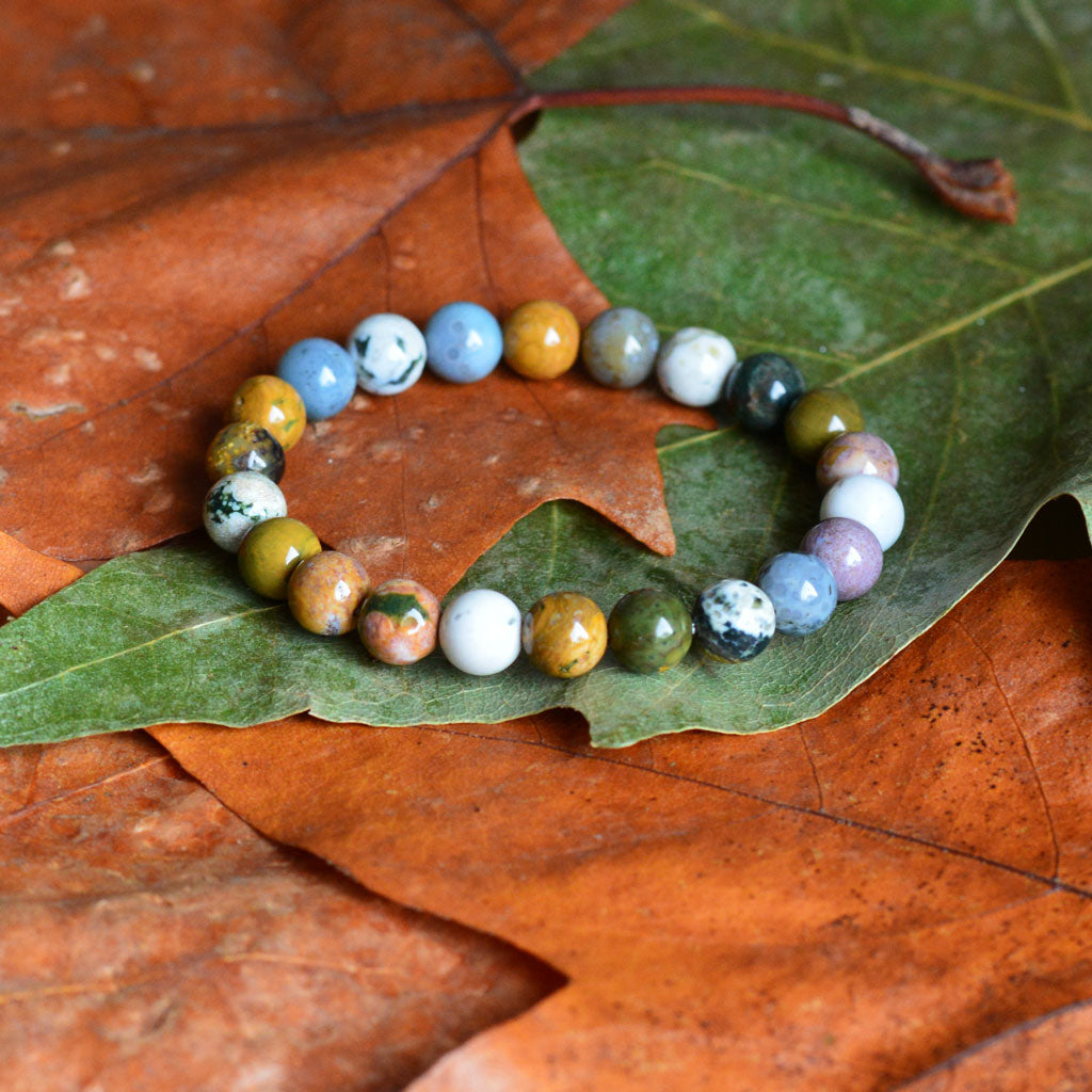 Meeressediment Jaspis Armband
