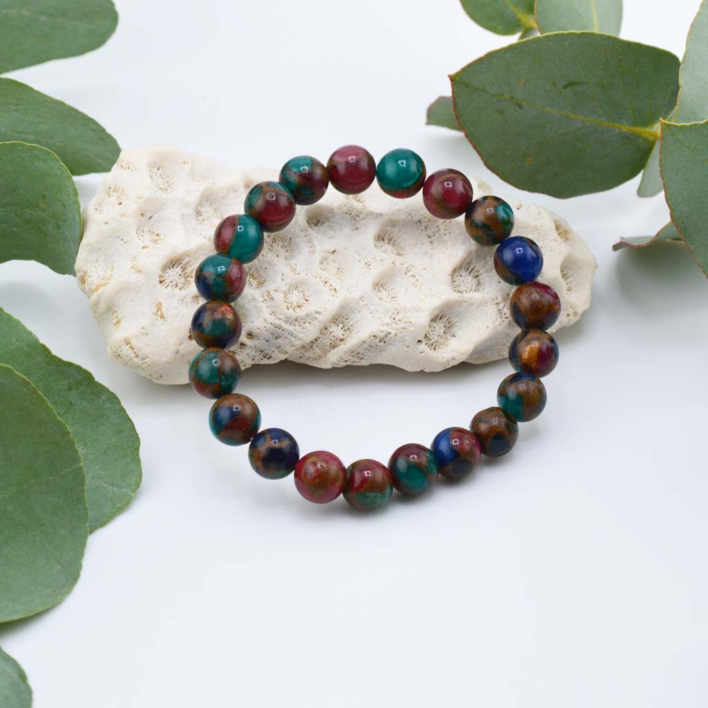 Mosaik impression Jaspis Armband