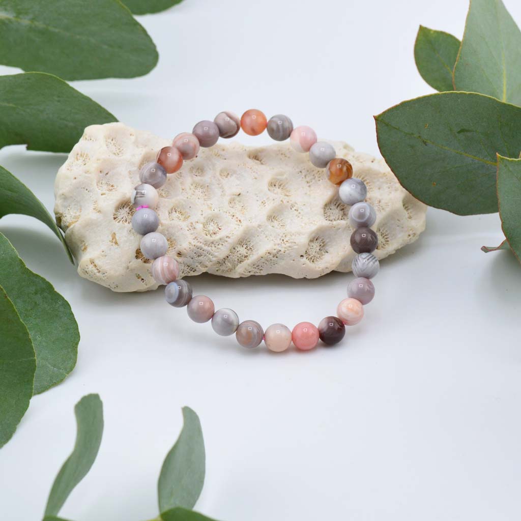 Rosa Achat Armband (mein Tipp!)