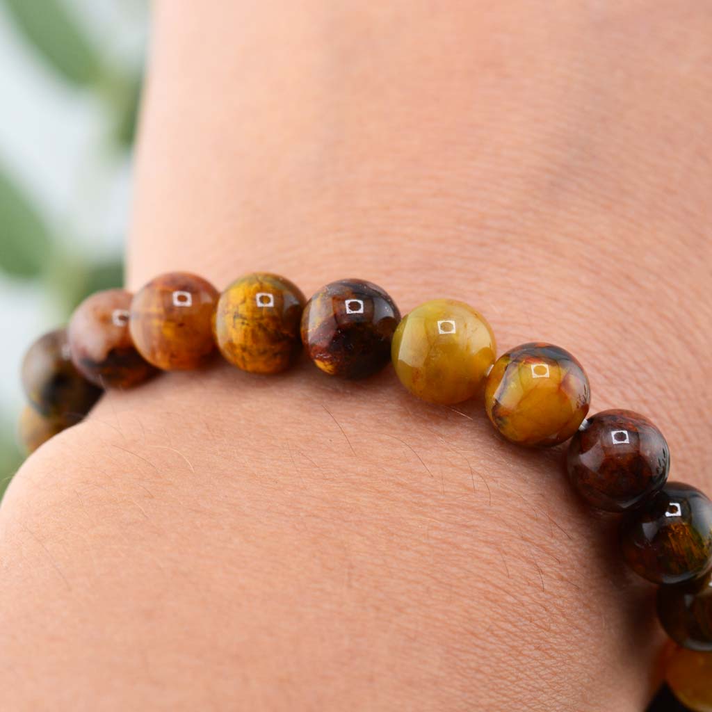 Goldener Pietersit Armband
