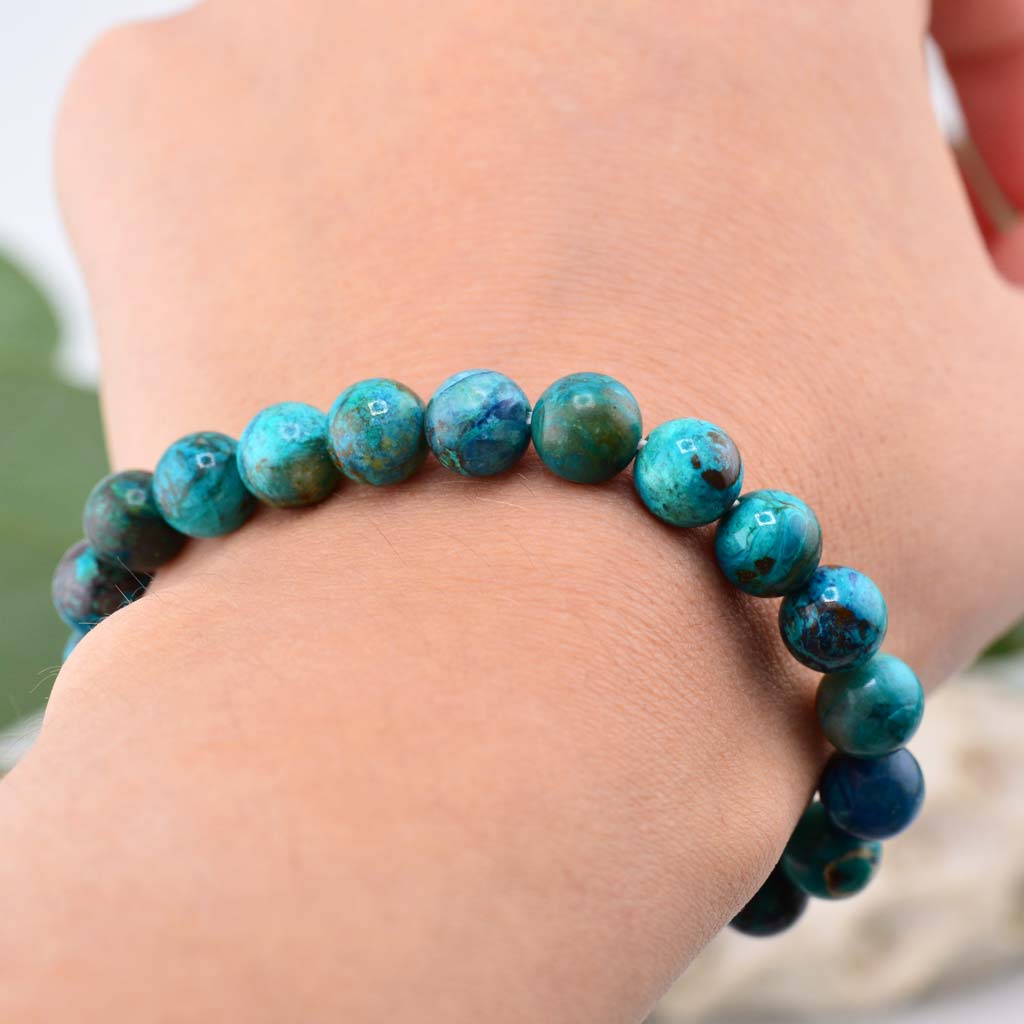 Healing wonder Azurite AAA Armband