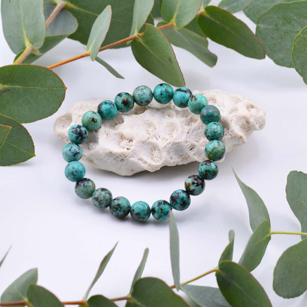 Blauer Afrikanischer Türkis Armband