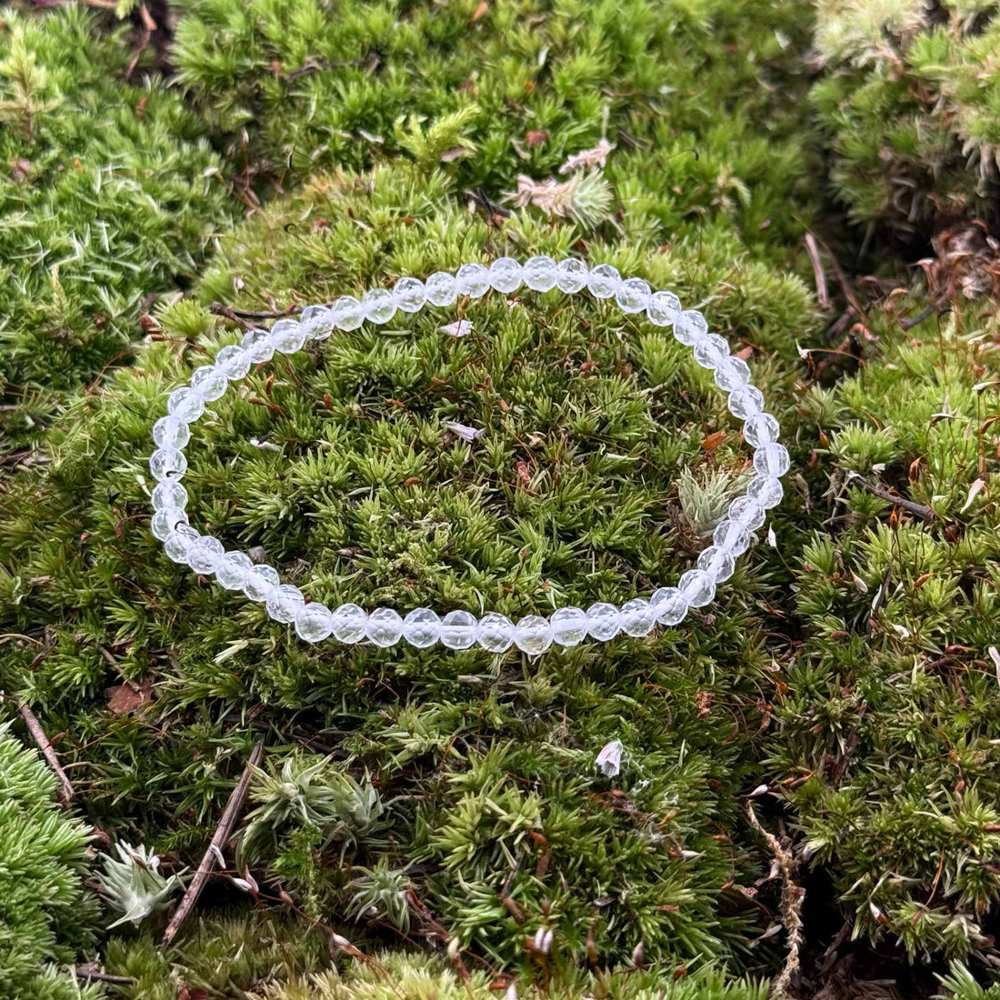 Bergkristall Armband facettiert rtw