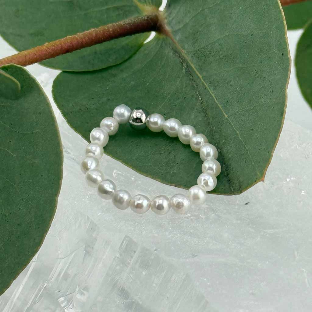 Süßwasserperle Ring