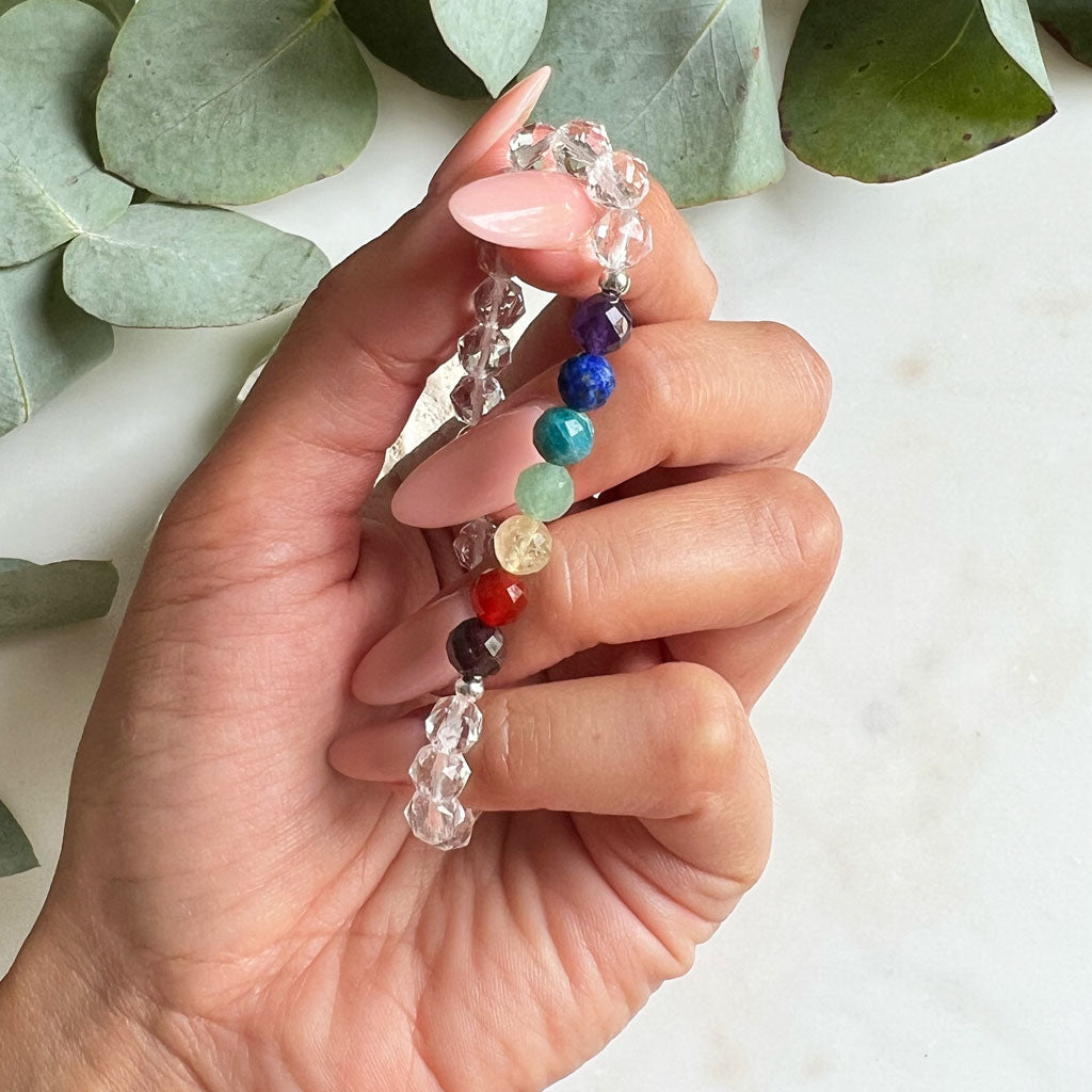 Chakra Armband sparkling