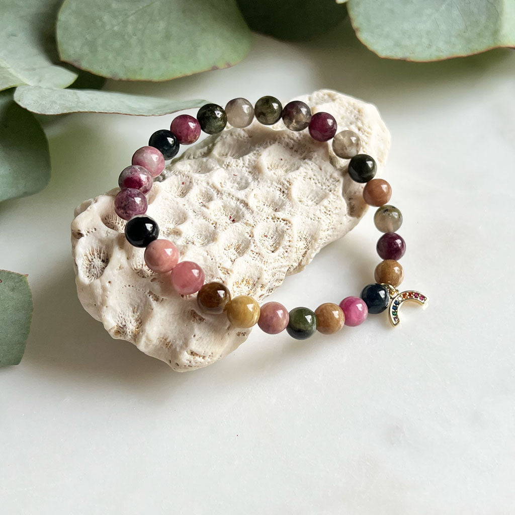Buntes Leben Turmalin Armband