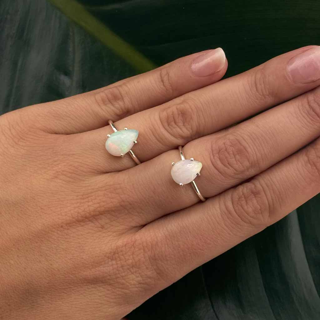 Edelopal Ringe