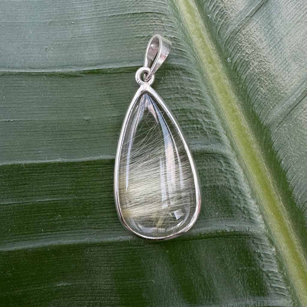 Goldener Rutilquarz Anhänger