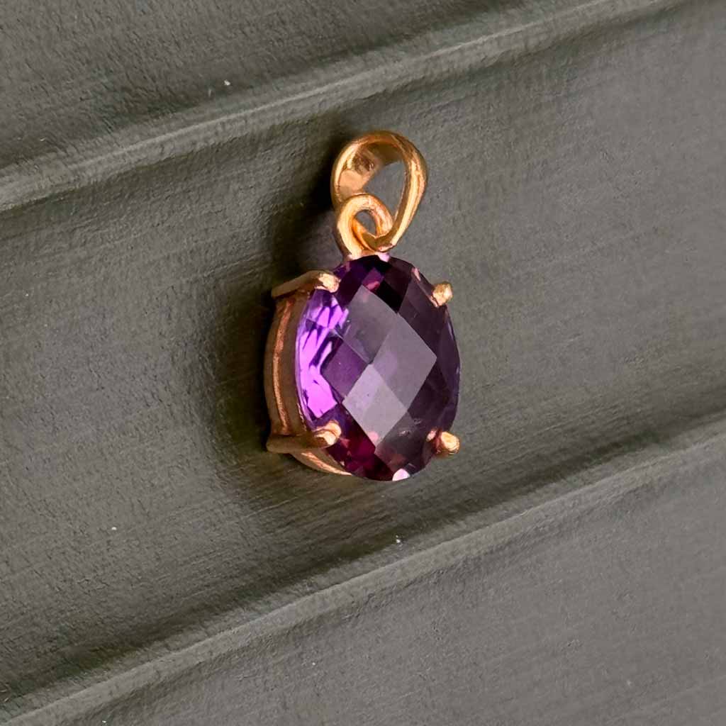 Amethyst Anhänger Sri Lanka