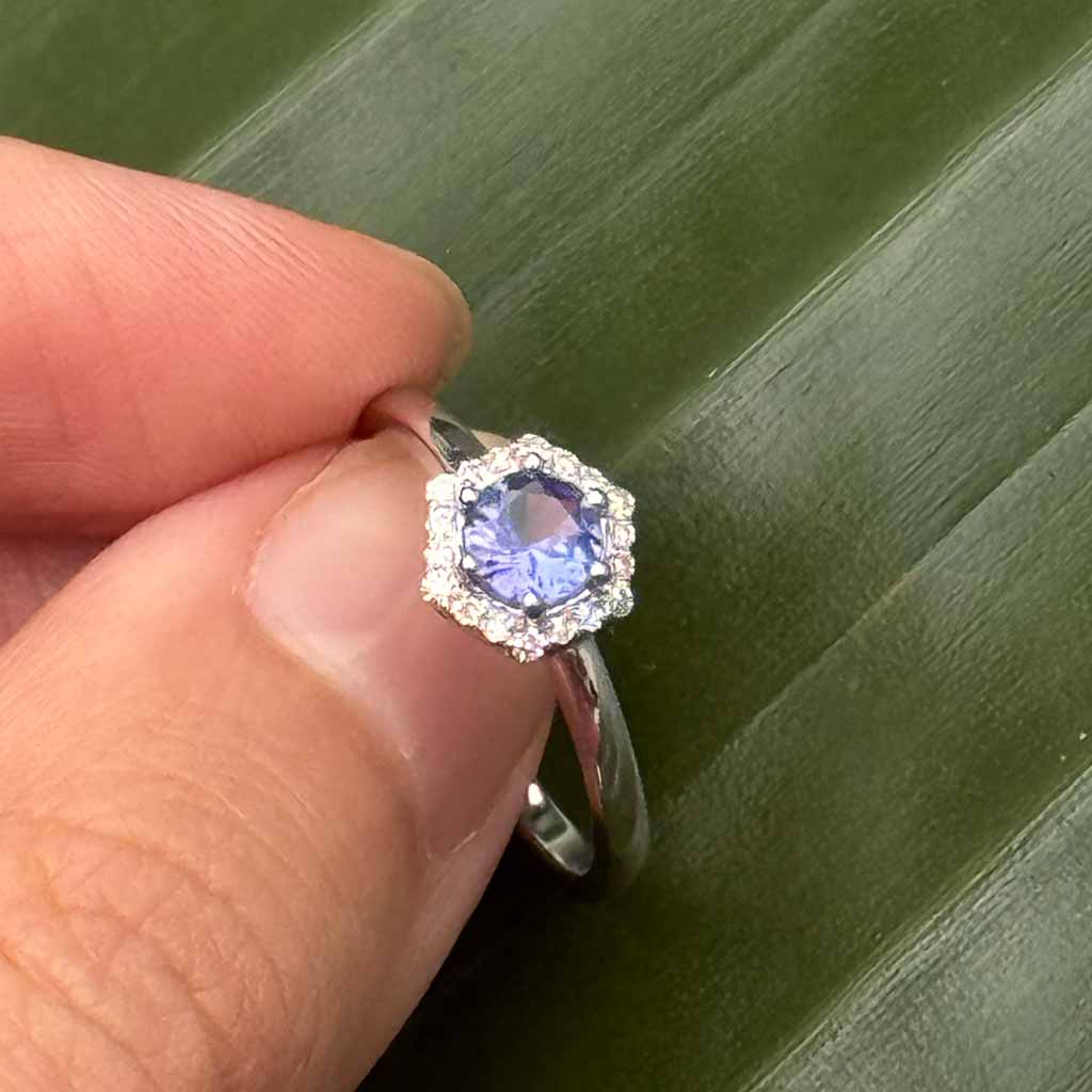 Tansanit Diamant Ring 585 Gold