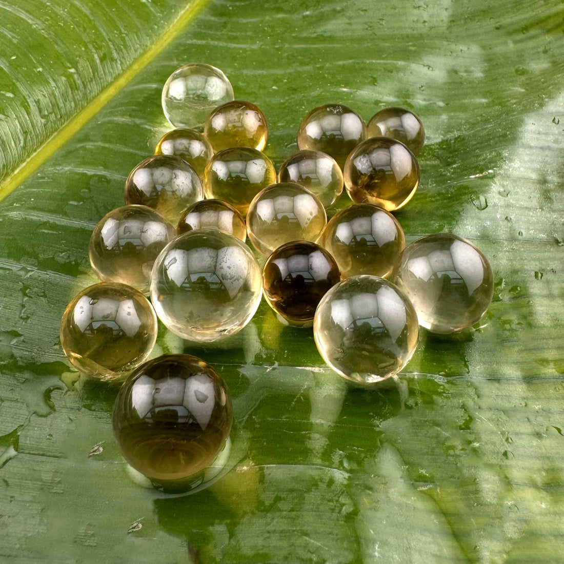 Natur Citrin Manifestation Kugeln