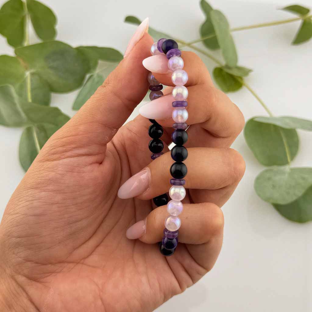 Violet projection Armband