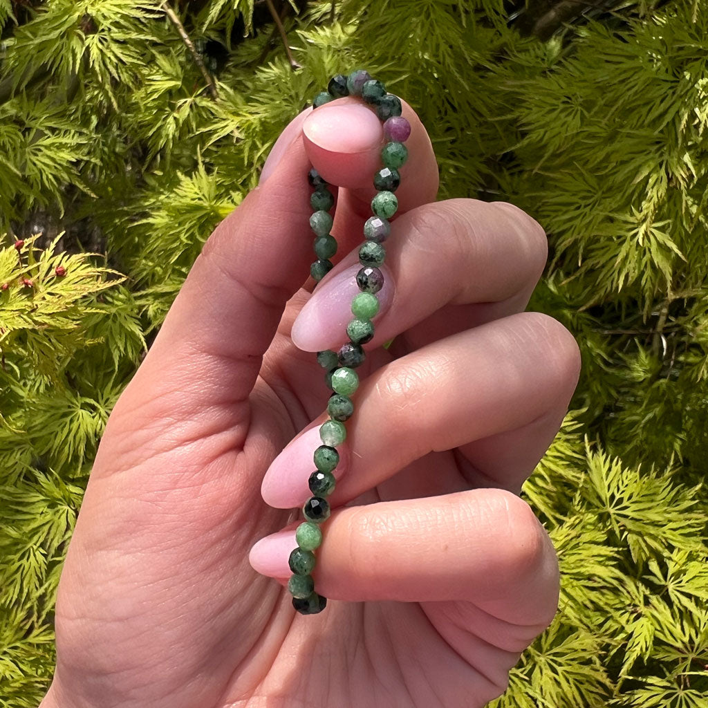 Zoisit facettiert rtw Armband