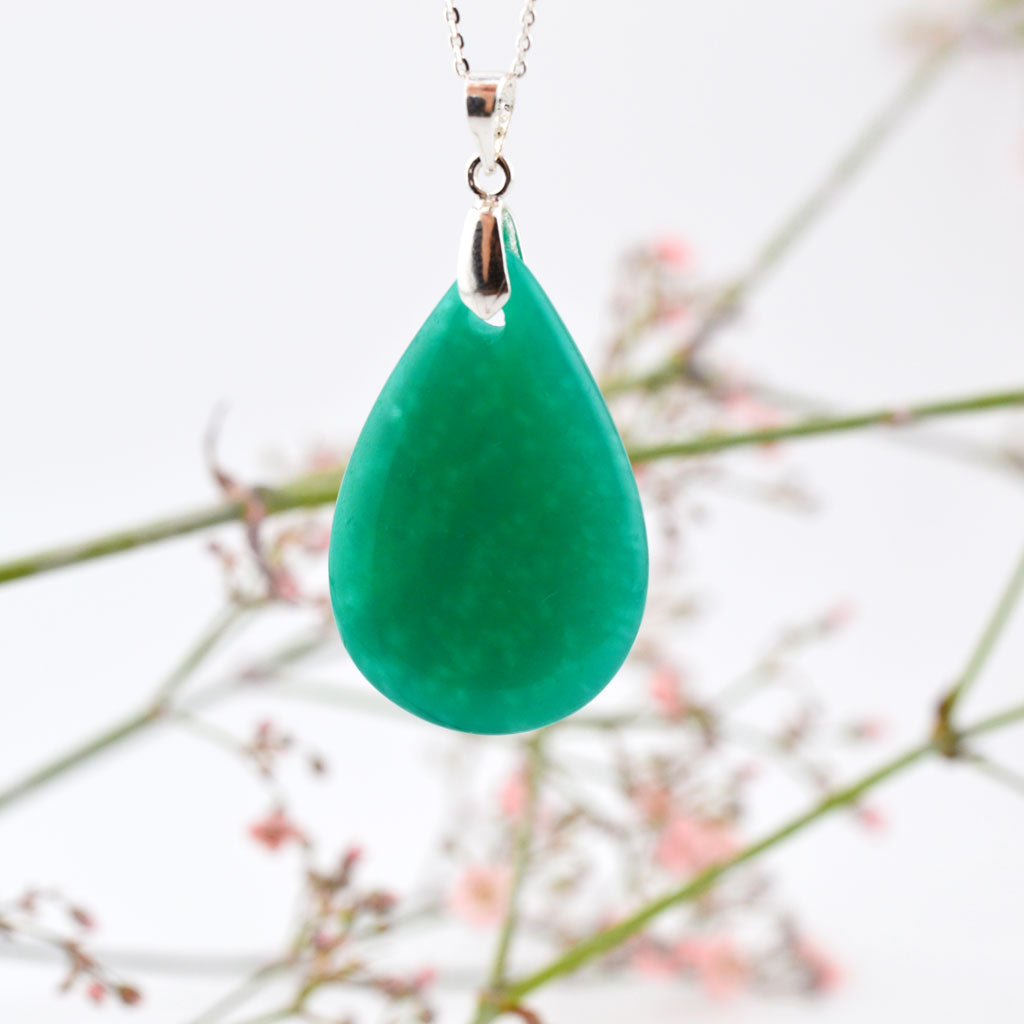Amazonit Tropfen Anhänger