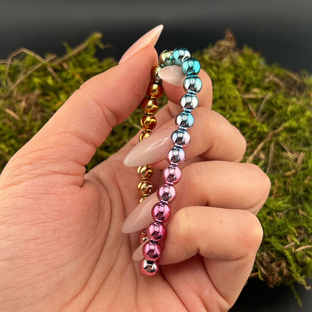 Rainbow Hämatit Armband