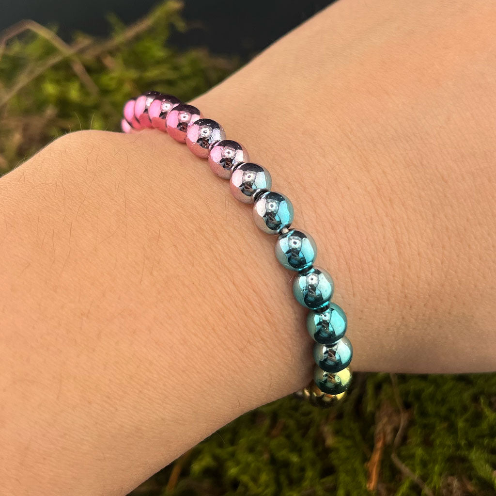 Rainbow Hämatit Armband