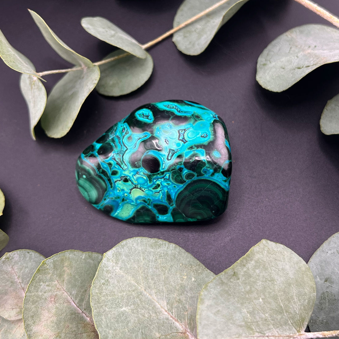 Malachit x Chrysokolla freeform