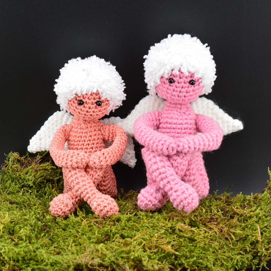 Schutzengel Handgehäkelt