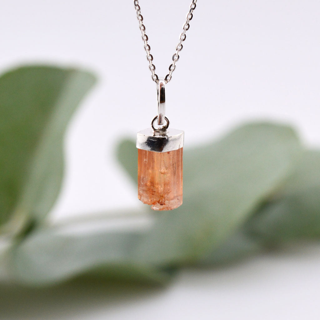 Goldener Imperial Topas Anhänger