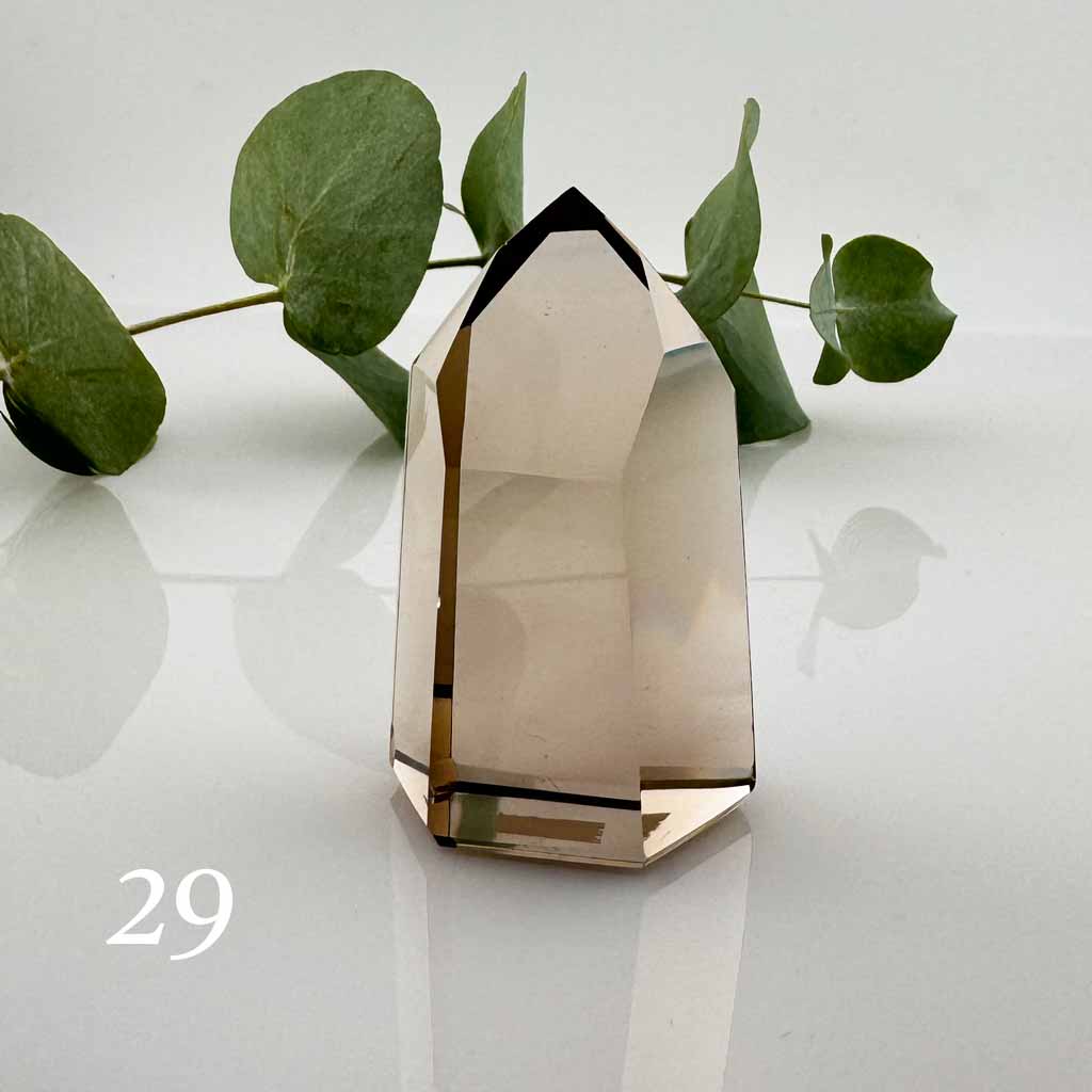 Rauchquarz Spitzen Energie Raumschutz