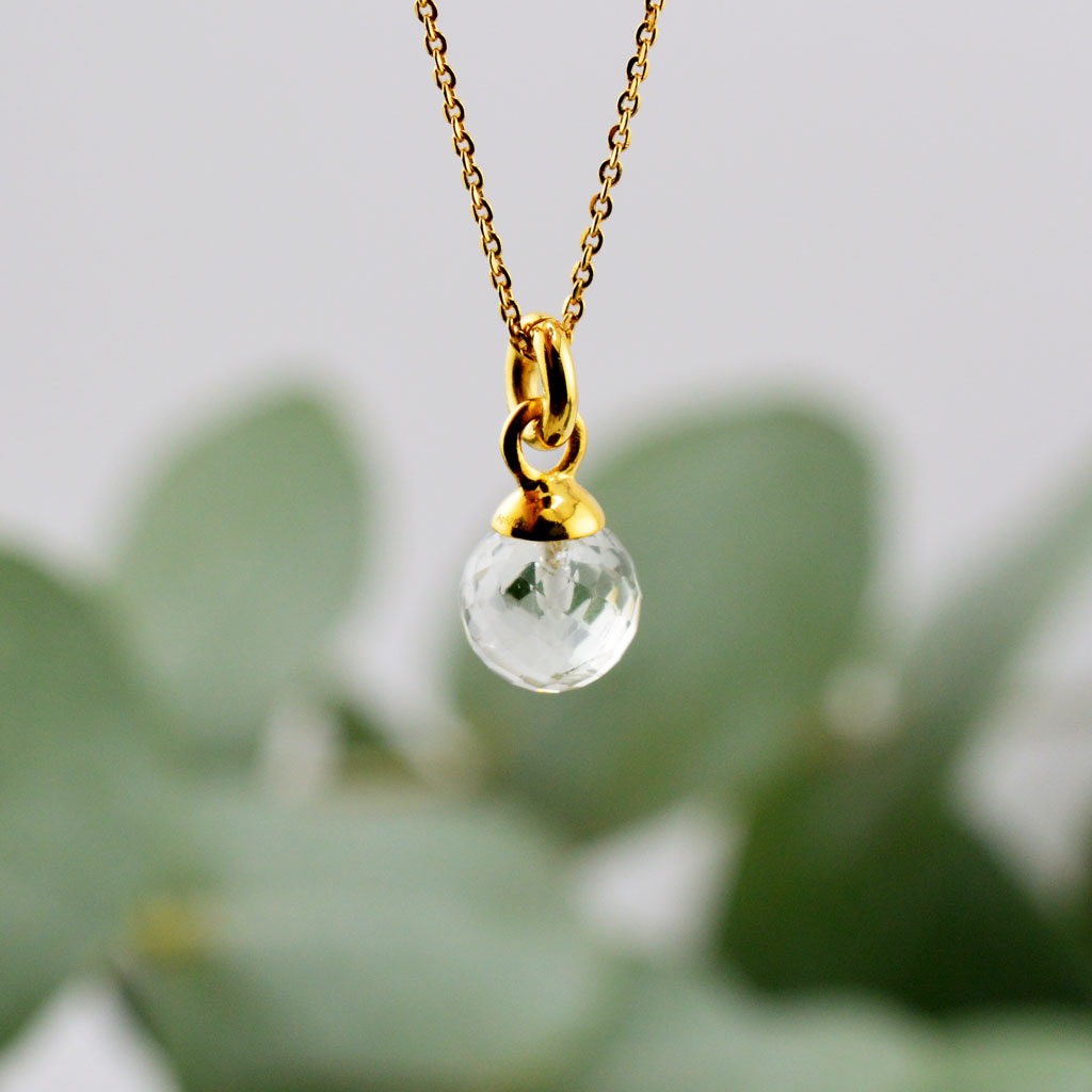 Grüner Amethyst Anhänger