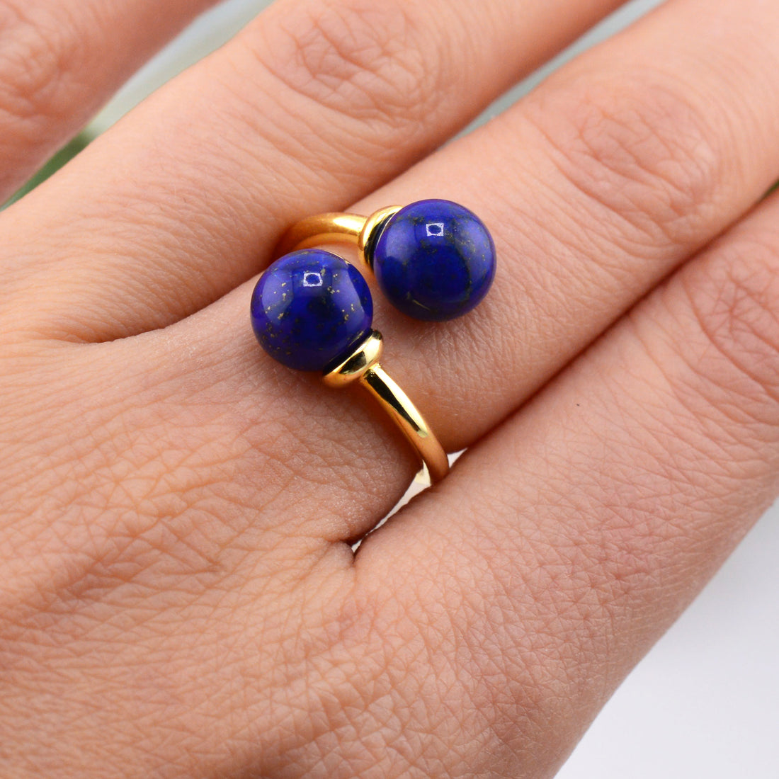 Lapis Lazuli Silber Ring