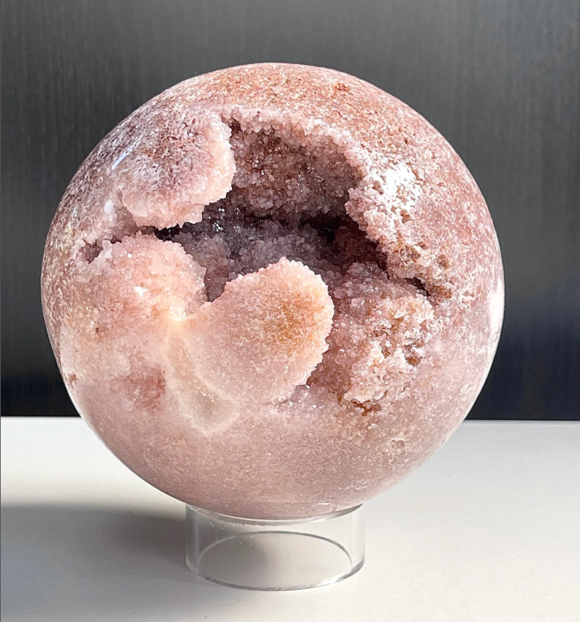 Sehr große lavendel Amethyst Sphere