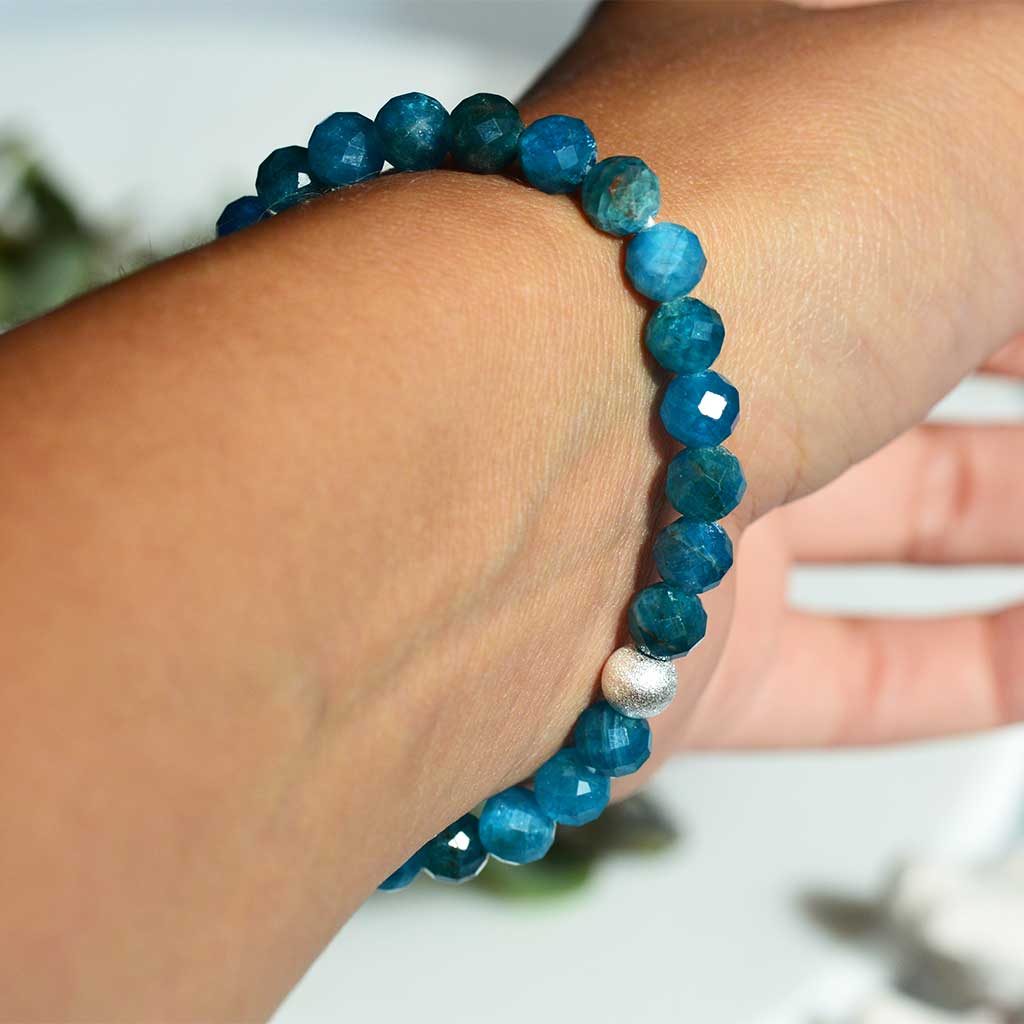 Apatit Microfacettiert Armband