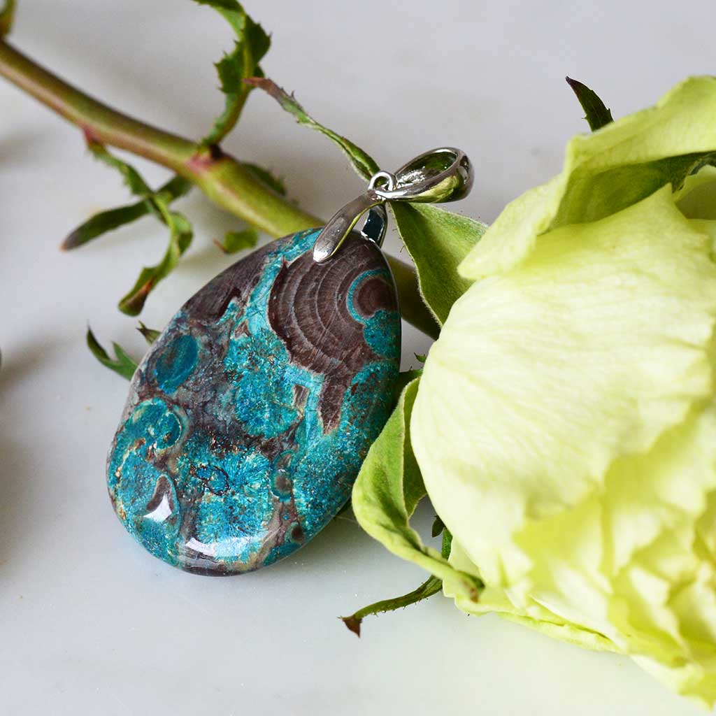 Ocean Jaspis Anhänger