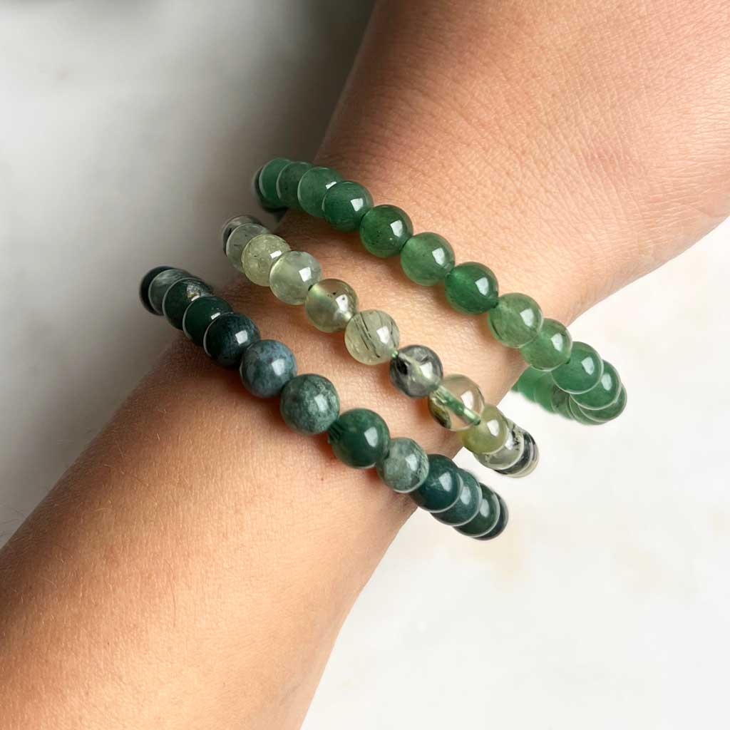 Moosachat Armband rtw
