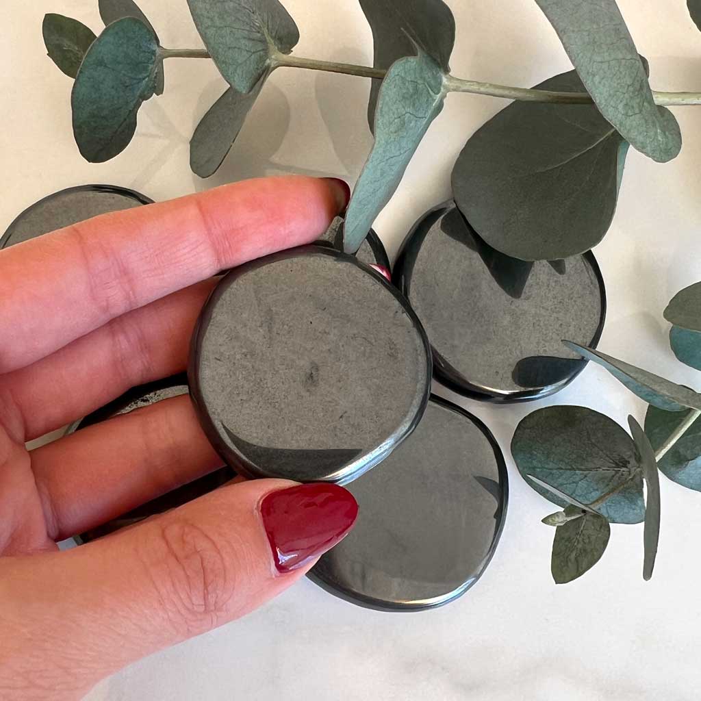 Hämatit Scheibensteine