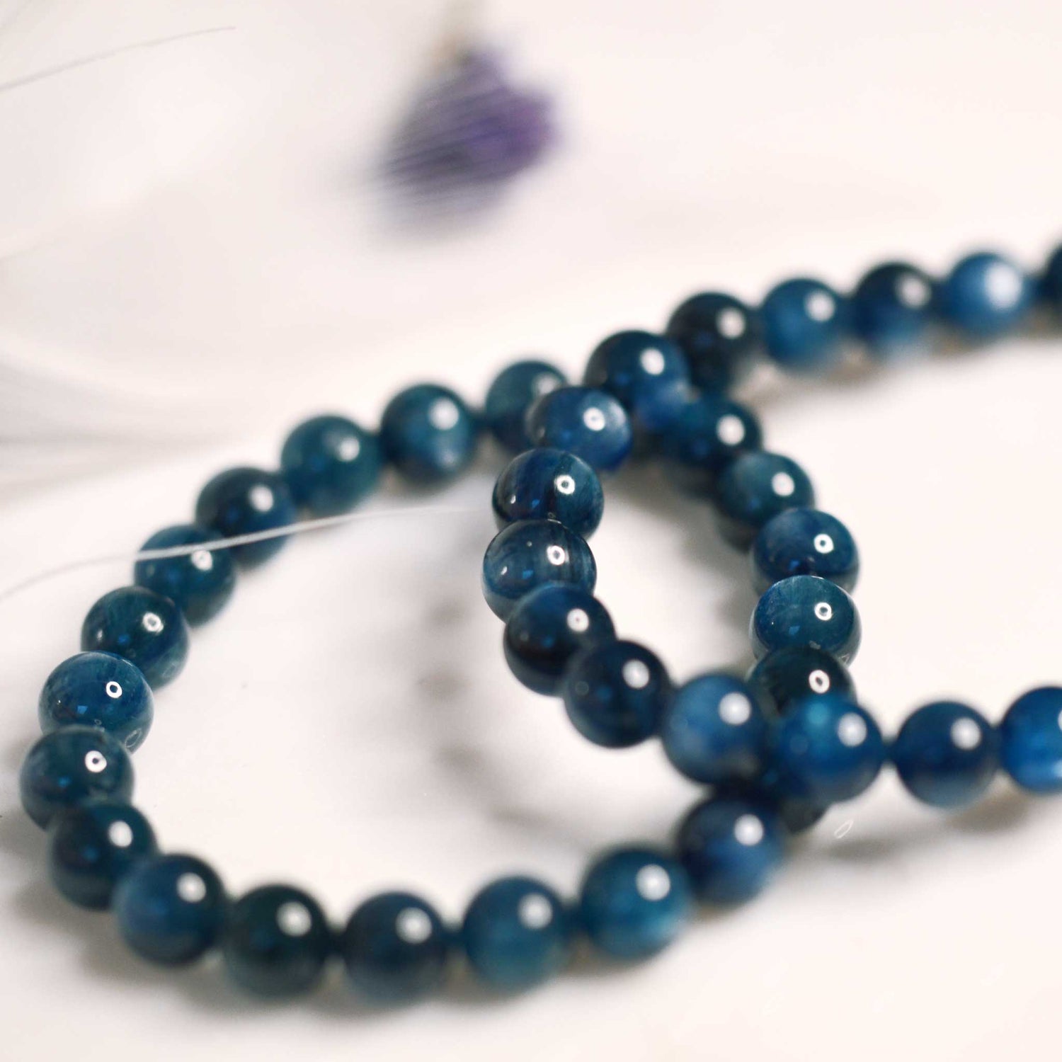 Kyanit Armband